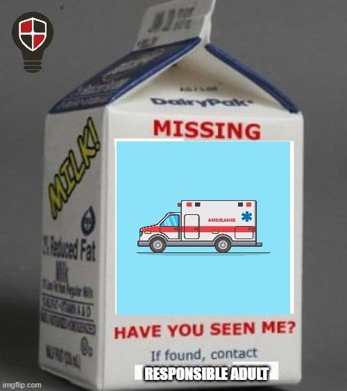 Article Review - You might need an ambulance…